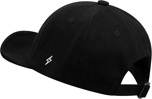 Croogo Short Brim Baseball Cap Embroidery Strapback Cap Low